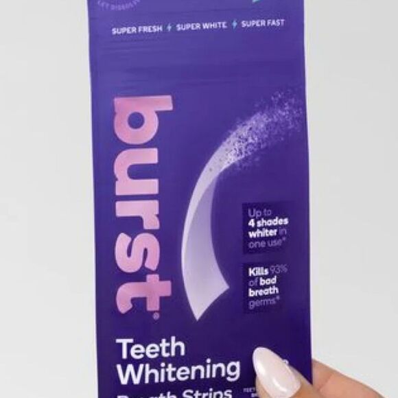Burst Teeth Whitening Breath Strips- Polar Mint - Picture 3 of 9
